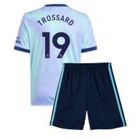 Fotballdrakt Barn Arsenal Leandro Trossard #19 Tredjedraktsett 2024-25 Kortermet (+ Korte bukser)